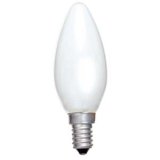 50 Pack - 25W SES Opal 35mm Plain Candle Bulb