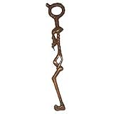 Wood walking stick, 'Senufu Man'