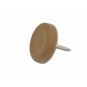 PVC Chair Leg Glides 1"