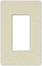 Almond Single Gang Scewless Designer Wall Plate