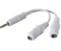 Speaker Headphone Splitter Compatible with Apple iPod