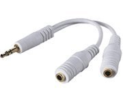 Speaker Headphone Splitter Compatible with Apple iPod