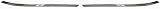 67-68 FORD MUSTANG GRILLE MOLDING, Vinyl Top Molding (Set &amp; Pair RH/LH) (1967 67 1968 68) F00070...