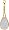 Tennis Racquet (Racket), 14K White Gold Diamond Charm