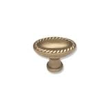 Belwith - Period Brass Annapolis Antique Oval Knob - P104/P104