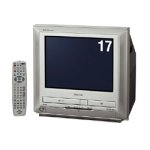 SHARP ビデオテレビ VT-17DV30