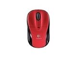 Logitech Wireless Mouse M305 - Mouse - optical - wireless - 2.4 GHz - USB wireless receiver - scarlet red