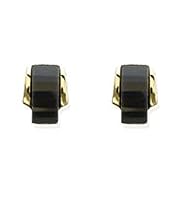 Autograph Resin Cube Stud Earrings