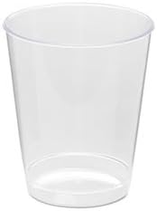 (3 Pack Value Bundle) WNAT8T Comet Plastic Tumbler, 8 oz., Clear, Tall, 25/Pack