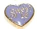 Clearly Charming Sweet 16 Floating Heart Locket Charm