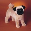 Plush Rocky Pug 14"