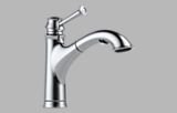 Brizo Baliza Polished Chrome Kitchen Pullout Faucet