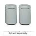 Medallion Collection  20 Gallon Fiberglass Waste Receptacle Base, Charcoal (SAF9505CH) Category: Fiberglass Waste Containers