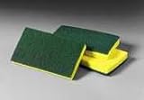 3M Scotch-Brite&trade; Medium-Duty No. 74 Scrub Sponges, Pack Of 10