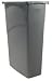 Rubbermaid(R) Slim Jim(R) "We Recycle" Container, 23 Gallons, 30in.H x 20in.W x 11in.D, Blue