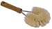 Kitchen & Housewares : Wood Natural Tampico Scrub Brush-Vegetable Brush