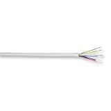 Cable-tex Alarm Cable White 6 Core Burglar Security System Wire Per 10 Metres 10m
