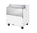 34 in School Milk Cooler, Forced Air, White, (1001) 1/2 pts