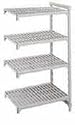 Camshelving Add-On Unit, 24'' W X 48'' L X 72'' H, 4 Shelf, Includes: Two Posts, 1 Set Of Post