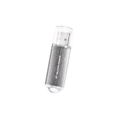 SILICON POWER Ultima-II USB-Stick 32GB silber - USB 2.0 LED Statusanzeige 32GB silber Alugehaeuse kratzfest keine Fingerabdrueck
