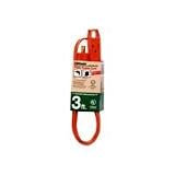 3 Outlet Indoor Power Cord, 16/3 x 3'