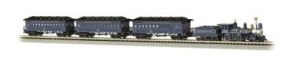 N Royal Blue Train Set