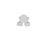 Drive Medical 13253P Polyester Split Sling with Head Support