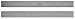 Westward 2YNG3 Rigid Rule, 12 In, 5R Graduations