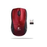 Logitech V450 Nano Laser Mouse- Red