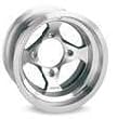 AMS Machined Cast Aluminum Front Wheel - 12x7, 4/156, 4+3 , Material: Aluminum 0021270G-MACH