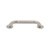 Grab Bar Knurled Chrome, Size: 12 Inches, by Drive Medical - 1 ea