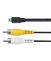 Fuji film Replacement AV Cable (Nikon EG-CP14,Pentax I-AVC7,Pentax I-AVC33,Fujifilm AV-C1) camera