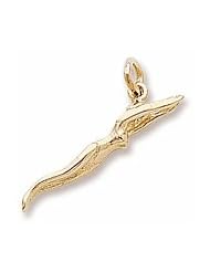 Female Swimmer Charm