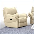 Armen Living Idaho Leather Recliner