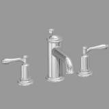 IMAGE OF Ginger G45-007 Satin Nickel Columnar Water Delivery Roman Bath Set with Handshower Set