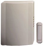 Heath Zenith SL-6505-B Traditional Décor Series Wireless Mechanical Chime, White