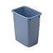 Kitchen & Housewares : Wastebasket Blue Frost, 36 Qt