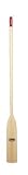 Feather Brand Varnished Oars By Caviness With Red Caviness Power Grip Size 5 Ft