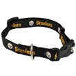 Pittsburgh Steelers Premium Football Dog Collar NFL Licensed - Size Medium 14-20 Inches