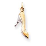 14k French High Heel Shoe Charm