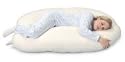 Leachco Back 'N Belly Contoured Body Pillow - Tea