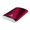 Iomega eGo Portable - Hard drive - 320 GB - external - 2.5" - Hi-Speed USB - 5400 rpm - buffer: 8 MB - red