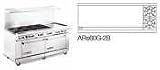 American Range AR60G-2B Heavy Duty Restaurant Range Gas 72in