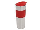 Bodum Stainless Steel Travel Press With Bonus Lid 16.0 Oz. - Red