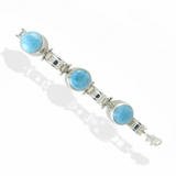 Moon Larimar Bracelet