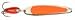 Bay de Noc Lure Co. Swedish Pimples Size: 2 (1/10 oz.); Color: Flo. Orange Nickel (FON)