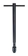 Westward 2CYT2 T Handle Tap Wrench, Fixed, 1/16 to 1/4 In