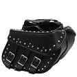 Motorcycle Saddlebags Waterproof Saddle Bag 13WX10HX5.5D SD2022STUDS