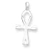 Sterling Silver Ankh Cross Pendant
