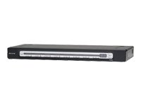 Belkin OmniView PRO3 8-port USB PS/2 KVM Switch - 8 x 1 - 8 x Keyboard/Mouse/Video